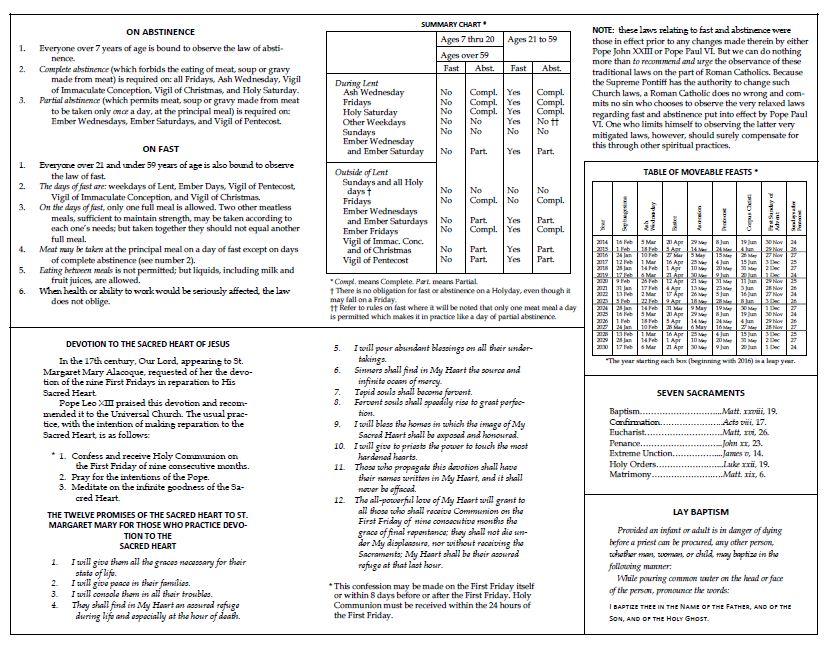 On Abstinence for Confirmation